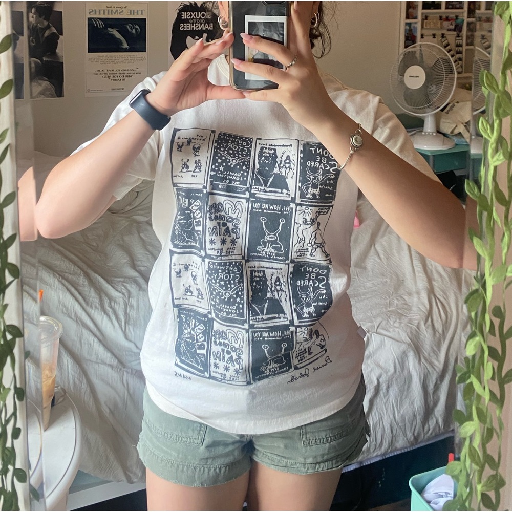 VANSx Daniel Johnston barely worn graphic tee